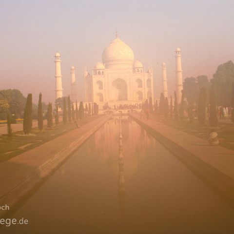 Indien 006 Taj Mahal, Agra, India, Indien